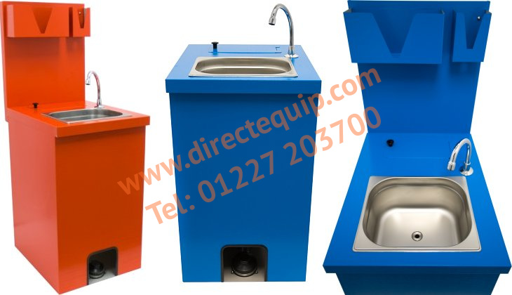Mobile Low Height Heated Hand Wash Basin
